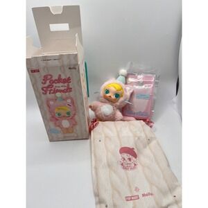 Pop Mart Molly Pocket Friends What The Good Girl Plush Pendant‎ Blind Box